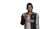 Cristiano Ronaldo Flirt Sticker by Morphin