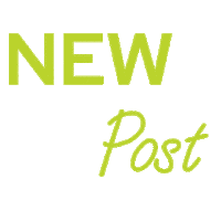 wwweDE new sticker green post Sticker