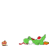 Arcade Games Eating Sticker by GRETA Bar and Arcade