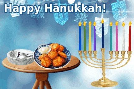 Festival Of Lights Happy Hanukkah GIF