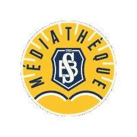 Mediatheque Sticker by Saint Benoît