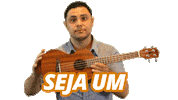 cursodeukulele ukulele curso de ukulele como tocar ukulele aula de ukulele Sticker