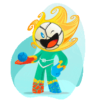andenarede mundial mascote ande boccia Sticker