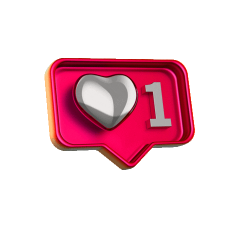 Heart Curtida Sticker