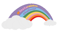ZeenaShah instarainbowchallenge heart zeena zeena shah Sticker