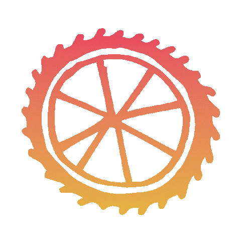 radicaladventureriders giphyupload bicycle wheel tire Sticker