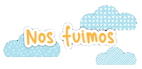 Travel Clouds Sticker