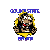 Monkey Jimbo Sticker by GSB