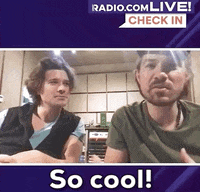 Check In So Cool GIF by Audacy