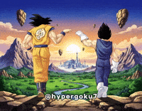 Dragon Ball Fist Bump GIF