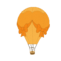 Travel Orange Sticker