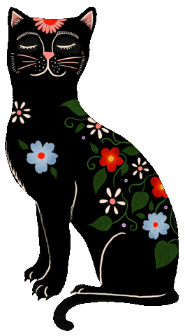 Big Cat Sticker by Millie Amber