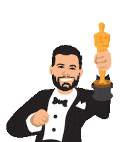 Academy Awards Oscars Sticker by Jimmy Kimmel Live
