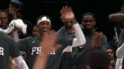 Excited Regular Season GIF by NBA