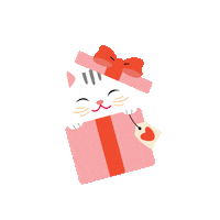 Meowy Christmas Sticker by Harveys Seatbelt Bag