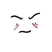 Angry Art Sticker