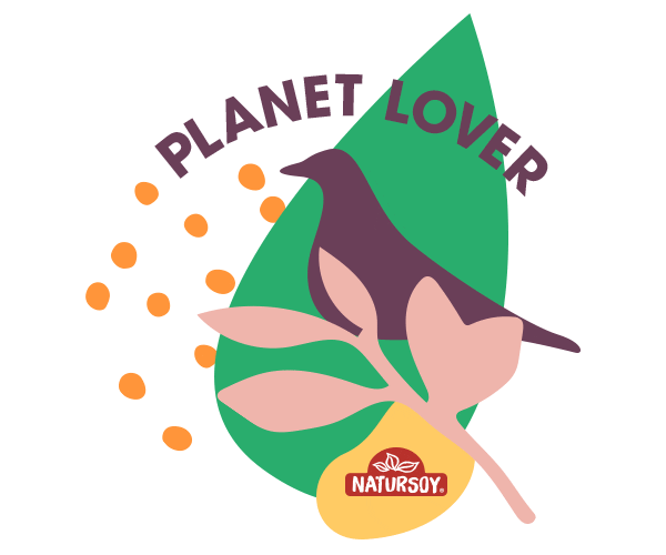 Vegan Planetlover Sticker by N&S Spain