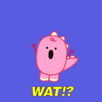 Excuse Me What GIF by DINOSALLY