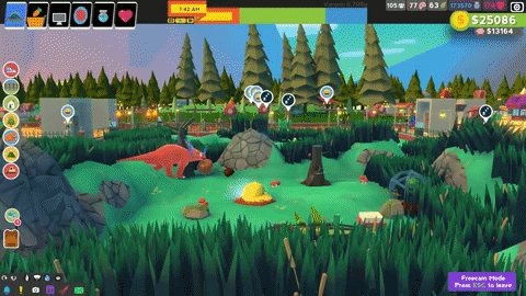 Video Games Dinosaurs GIF by Washbear Studio