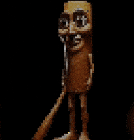 Pixels Burning GIF by R74n