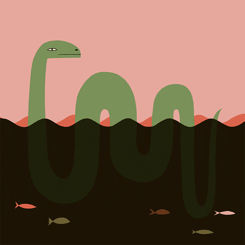loch ness monster GIF by The New Yorker