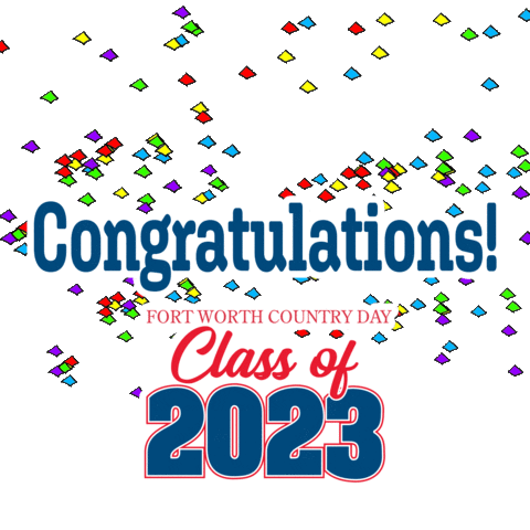 Celebrate High School Sticker by Fort Worth Country Day