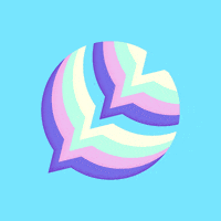 jamspencer gift talking shut up bubble GIF