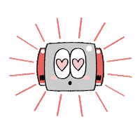 robot love Sticker by Macmillan Kids