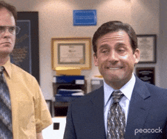 Nervous Season 3 GIF by The Office