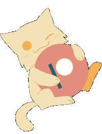 theradboi happy smile small business patreon Sticker