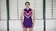 Clap Franklin GIF by Fremantle Dockers