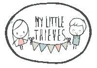 MyLittleThieves fashion kids shopping shop Sticker
