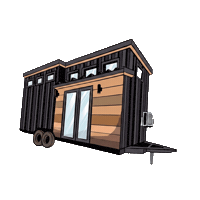 Tinyhouse Sticker by Mainefactured