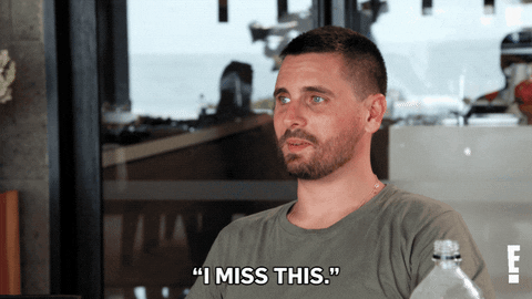 miss this keeping up with the kardashians GIF by E!