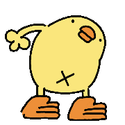 Bird No Sticker by ぴょろりんちょ（ひよこ人間ぴよ）