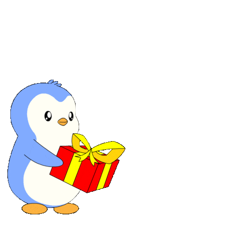 Merry Christmas Sticker by Pudgy Penguins