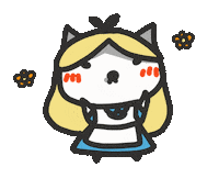 Alice Sticker by yomoyeah
