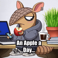 Work From Home Apple GIF by Chillo Dillo