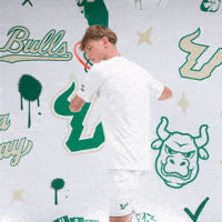 South Florida Tennis GIF by USF Athletics