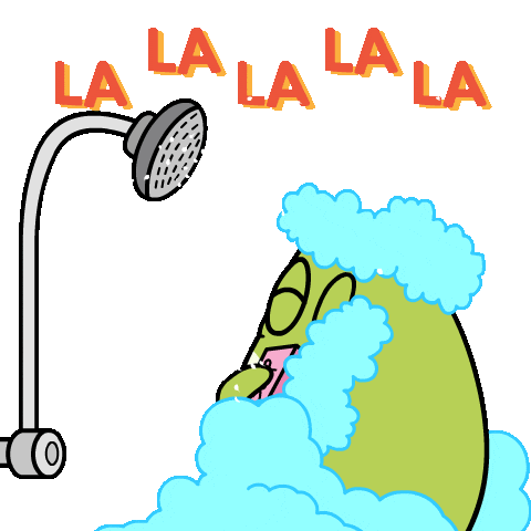 Frog Singing Sticker by Ordinary Frends