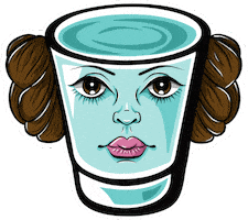 Star Wars Stormtrooper Sticker by SHOTS Bar
