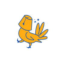 Confused Orange County GIF by Dizzy Bird