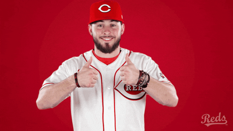 Baseball Mlb GIF by Cincinnati Reds
