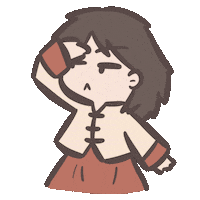 Suspicious Illustration Sticker