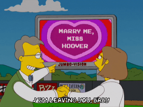 marge simpson love GIF
