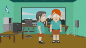 uniform pacing GIF by South Park 