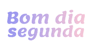 Degrade Bom Dia Sticker