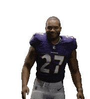 Happy Football Sticker by Baltimore Ravens