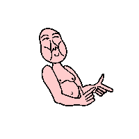 verenakmack reaction fingerguns hfgof hfgoffenbach Sticker