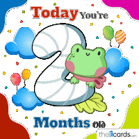 Baby Boy Sticker by TheEcards.com